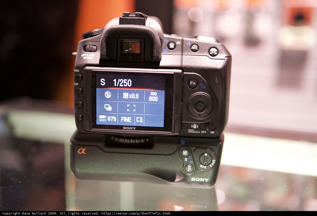 Digital Camera on Glass Table