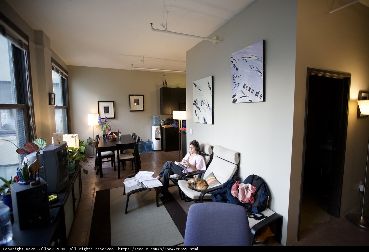 Comfortable Living Room Setting