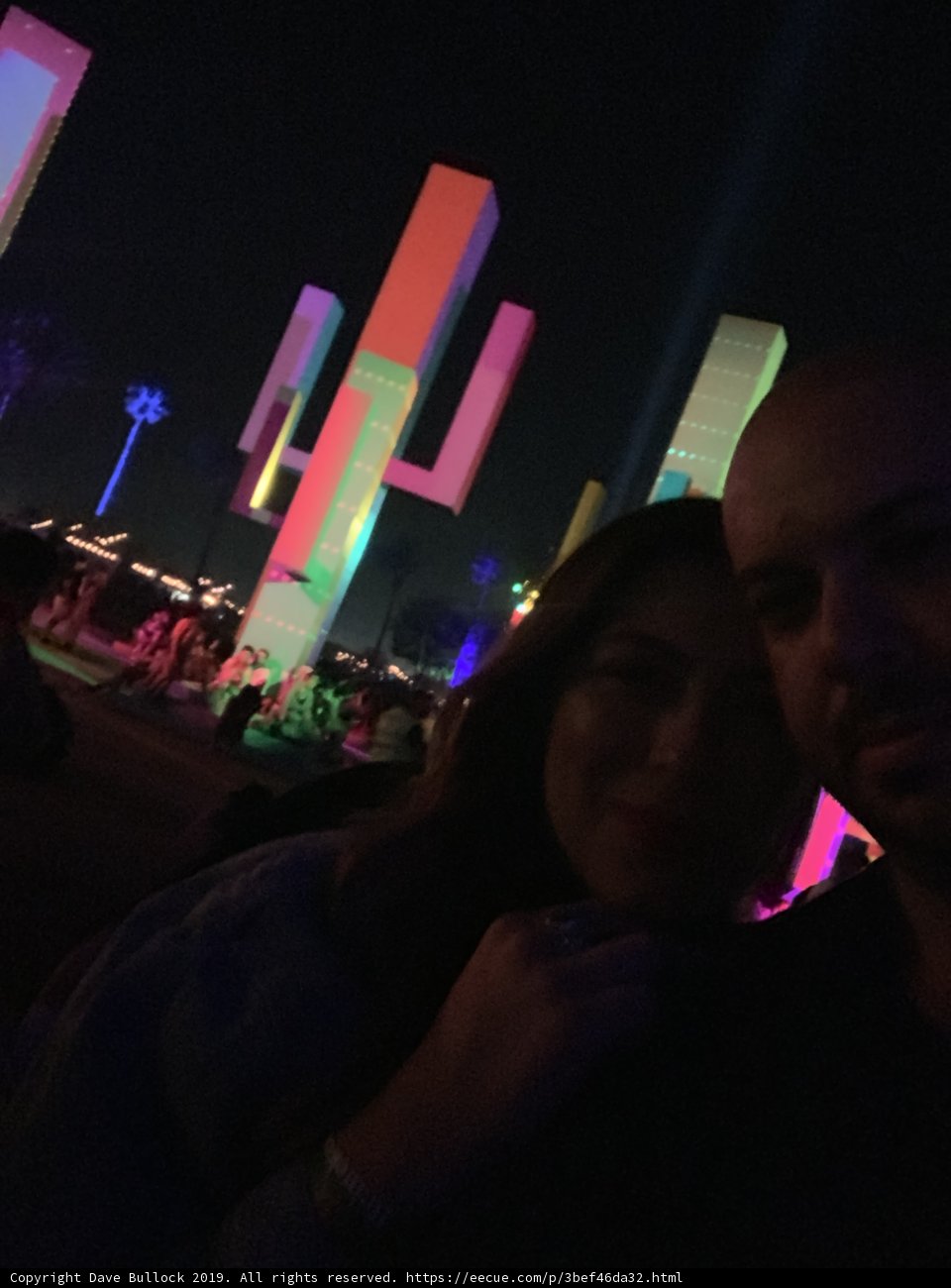 Nighttime Selfie in the Metropolis