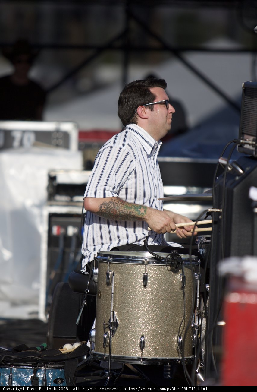 Tattooed Drummer at Coachella