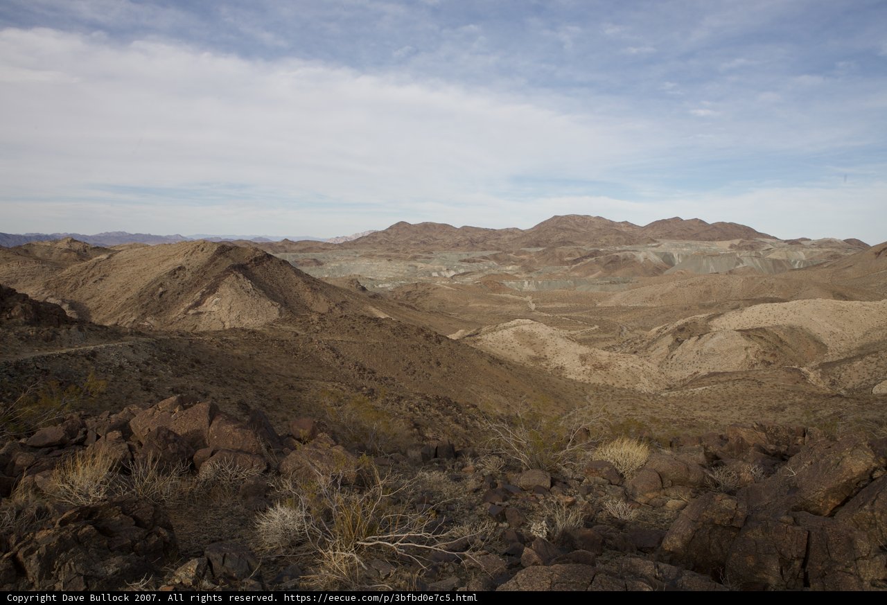 A Stunning View of the Desert Plateau from Above