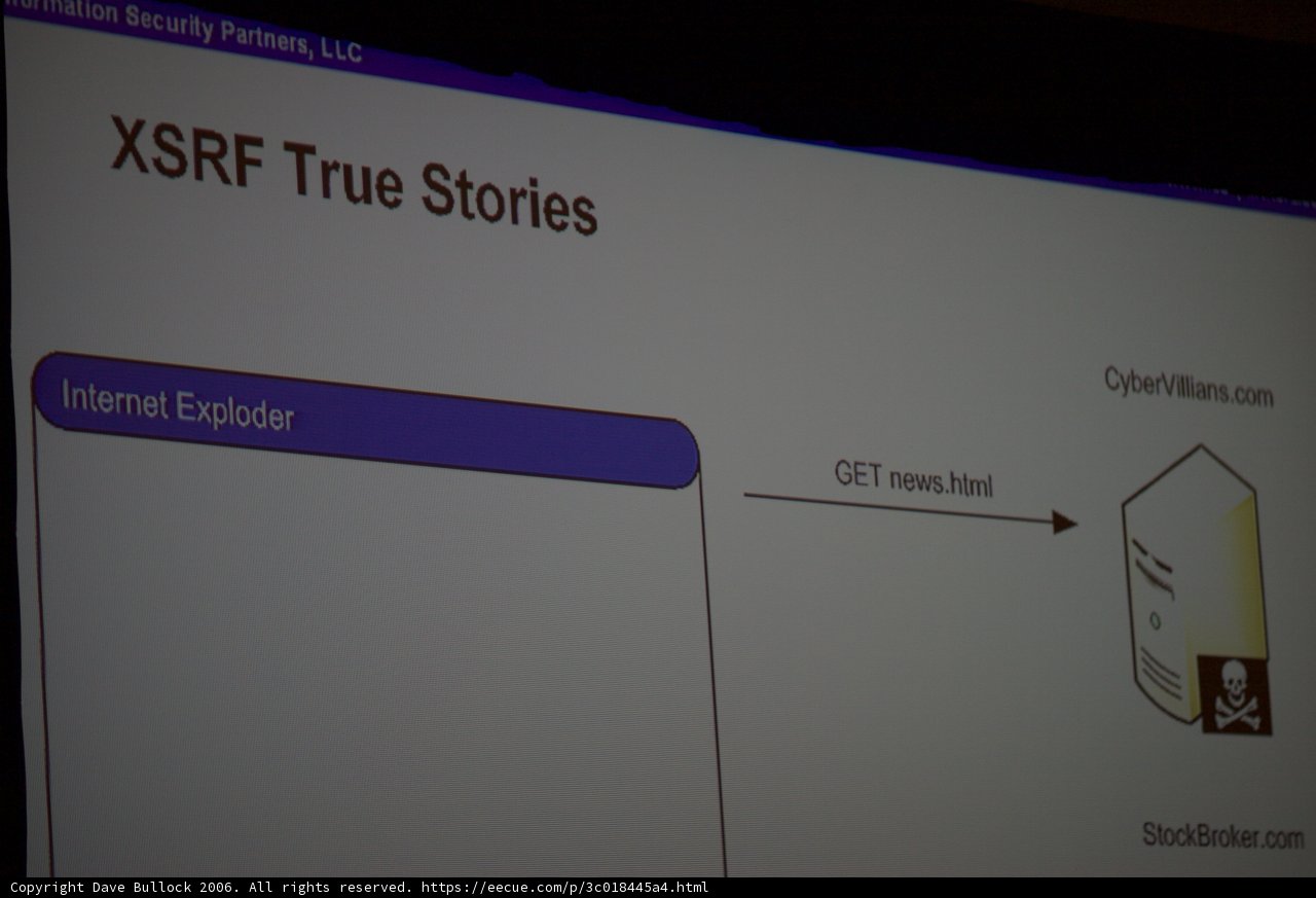 XSRF True Stories Presentation