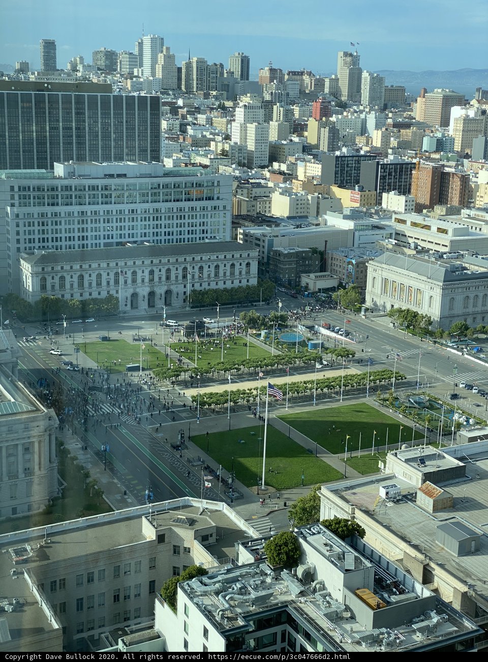 Overlooking San Francisco City Hall