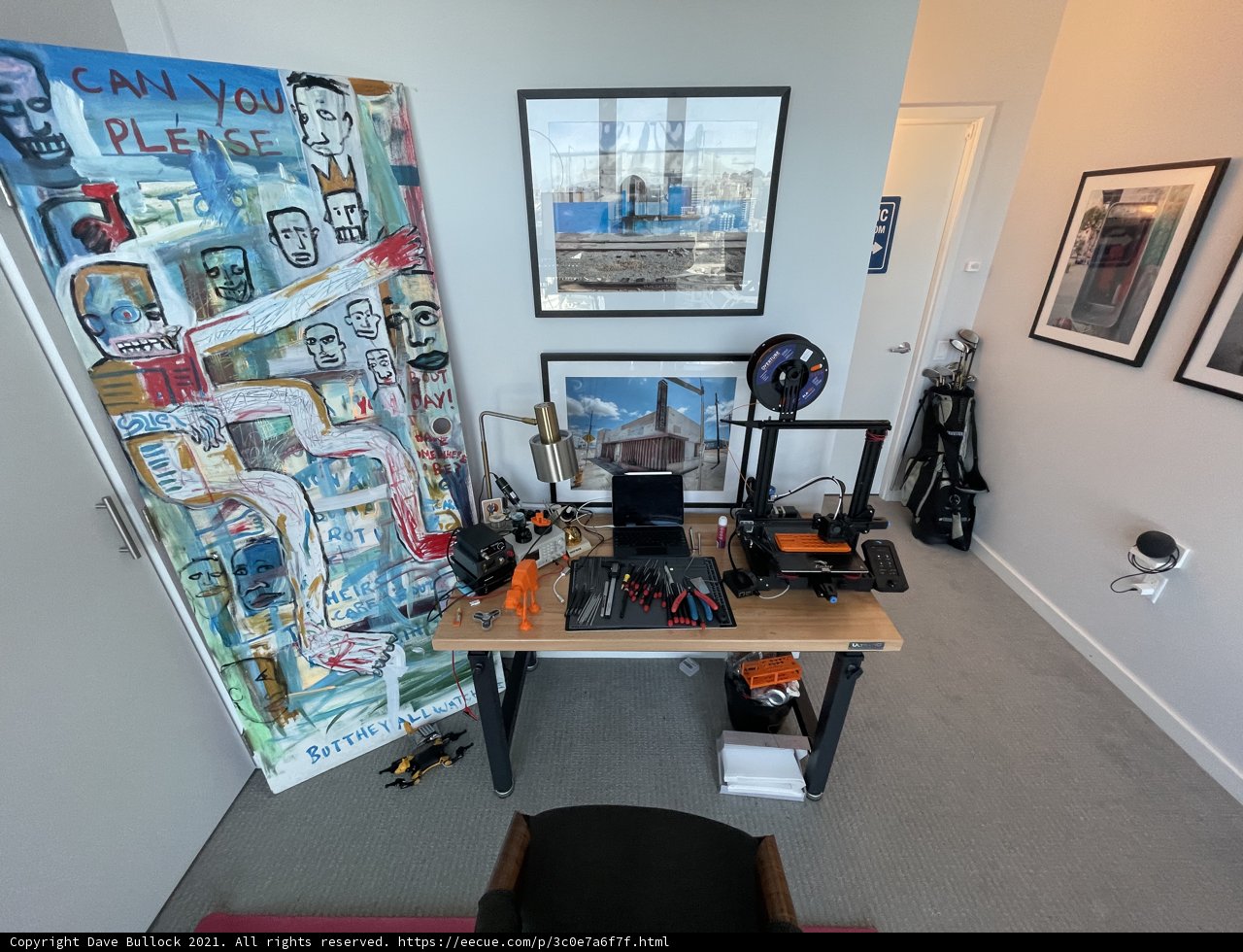 Fernand Léger's Art-Filled Office