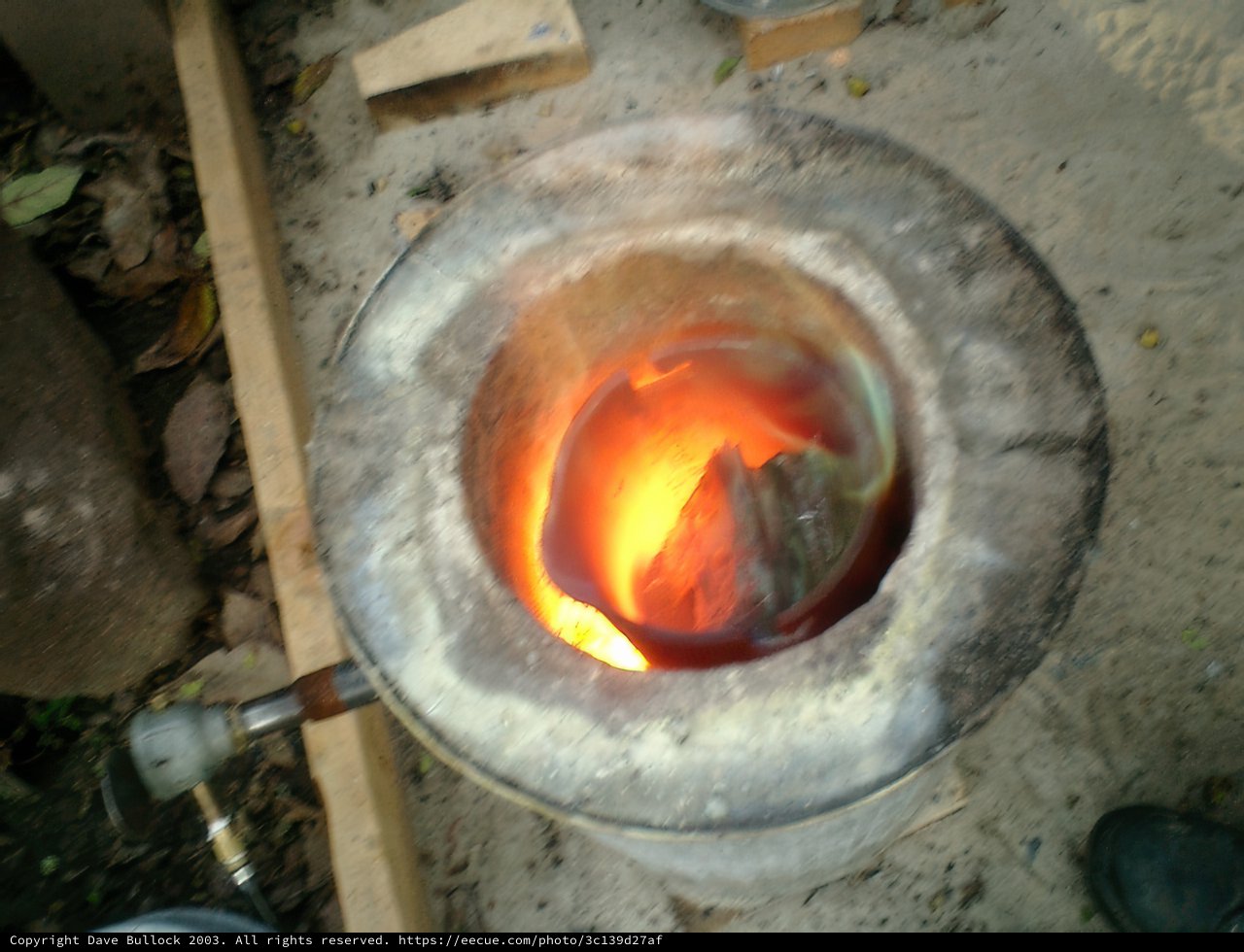 Molten Metal in the Forge