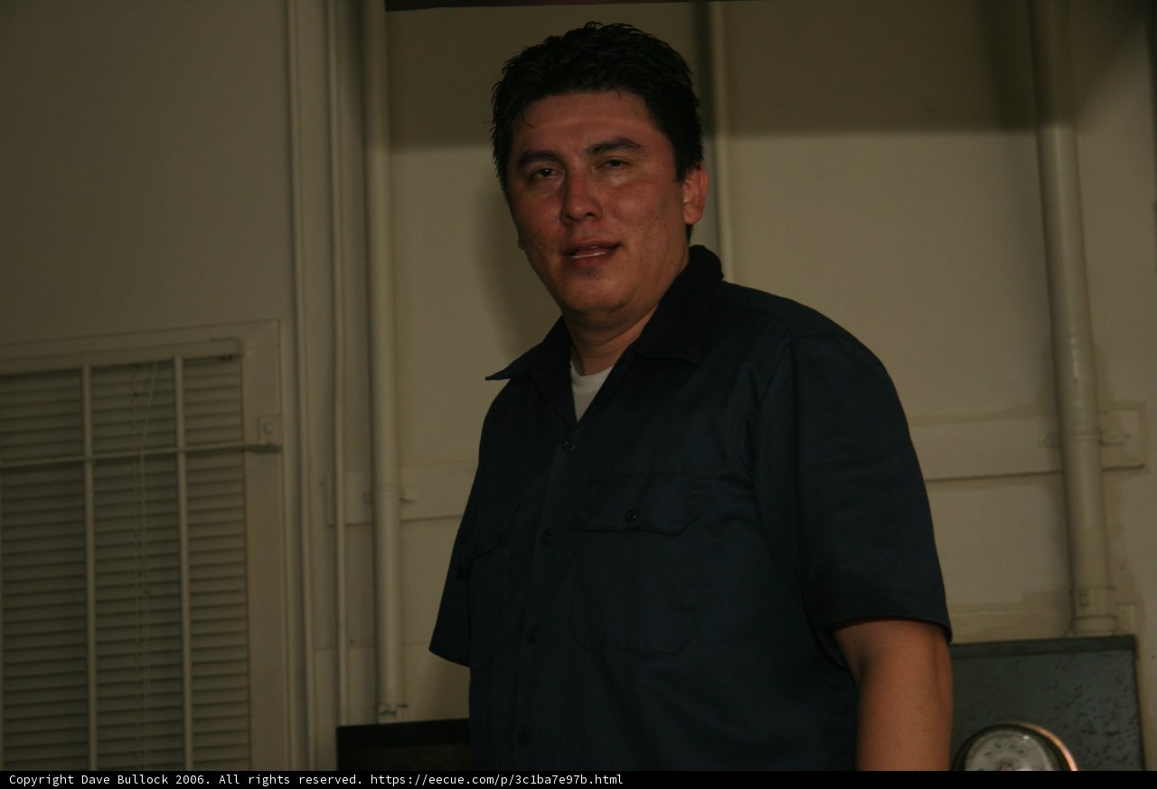 Blue Shirted Man
