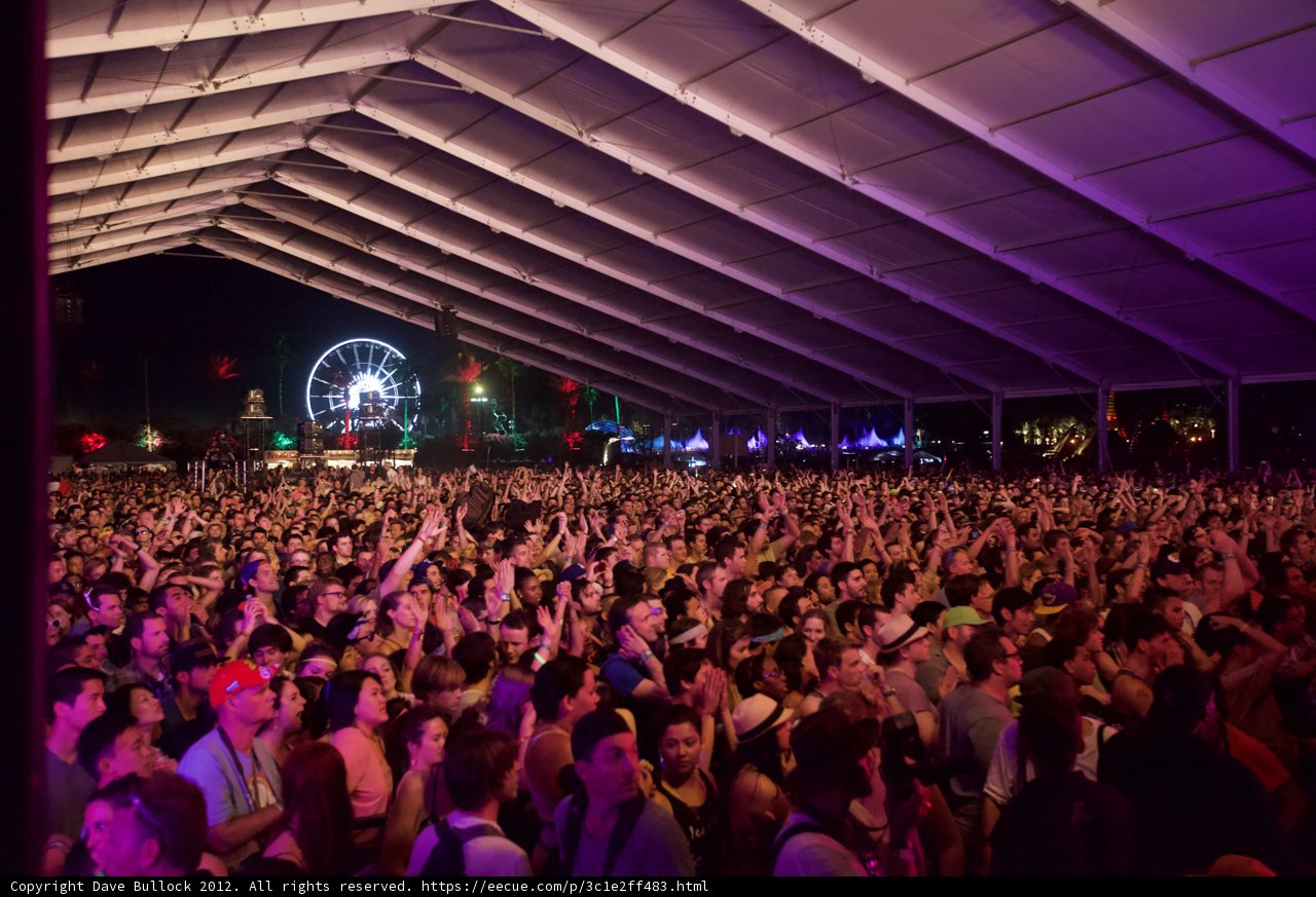 Coachella Crowd Goes Wild
