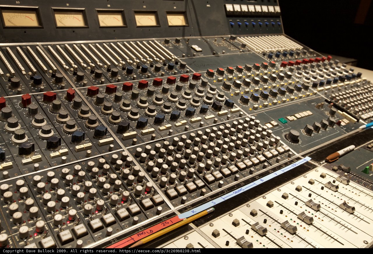 Inside Eastwest Recording Studio