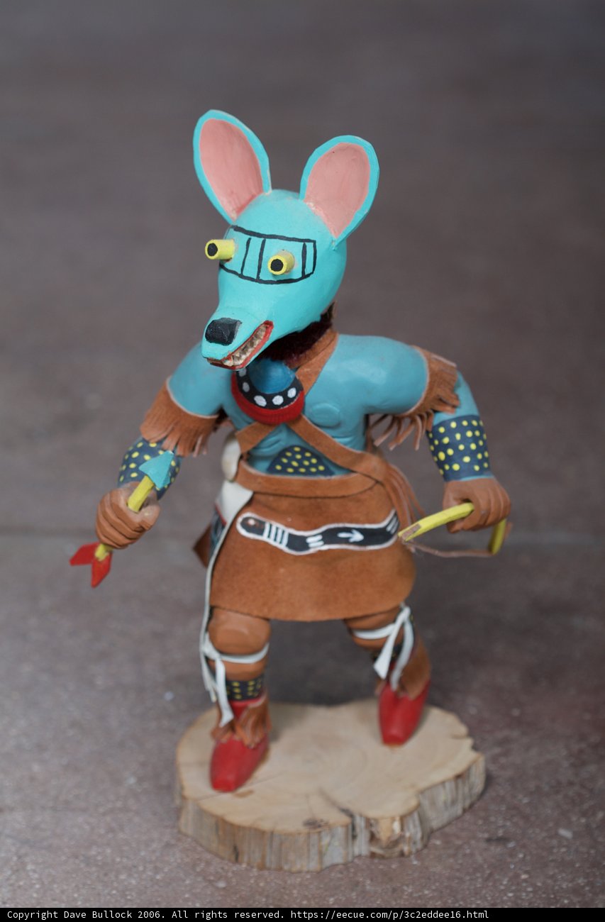 Mouse in Native Attire Figurine