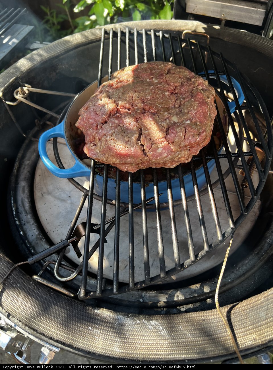 Juicy BBQ Hamburger