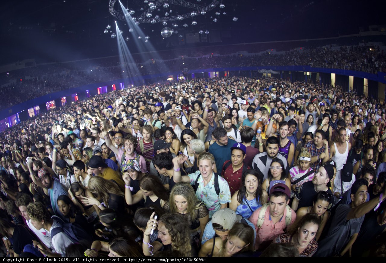 Massive Arena Crowd
