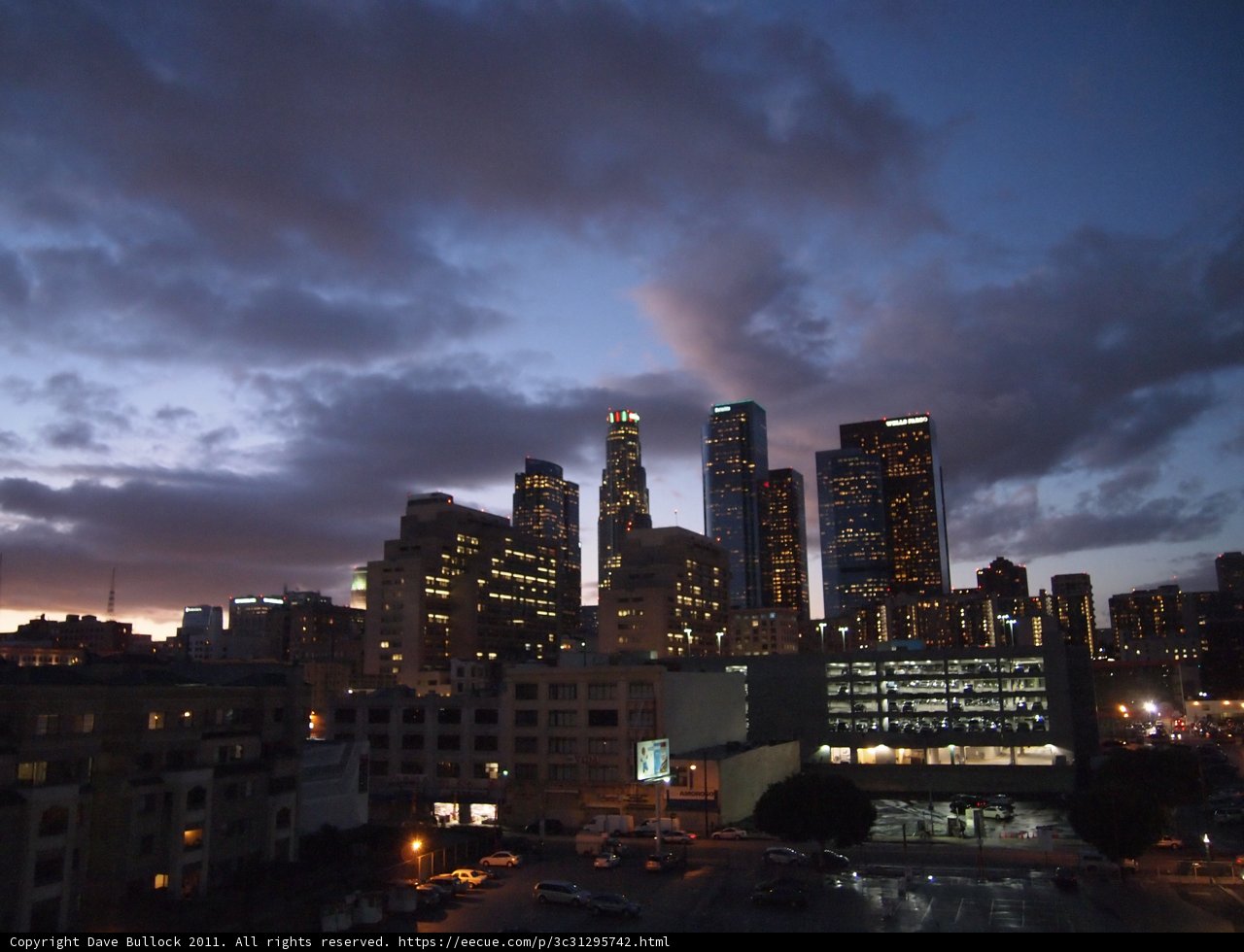 Dusk in the City of Angels