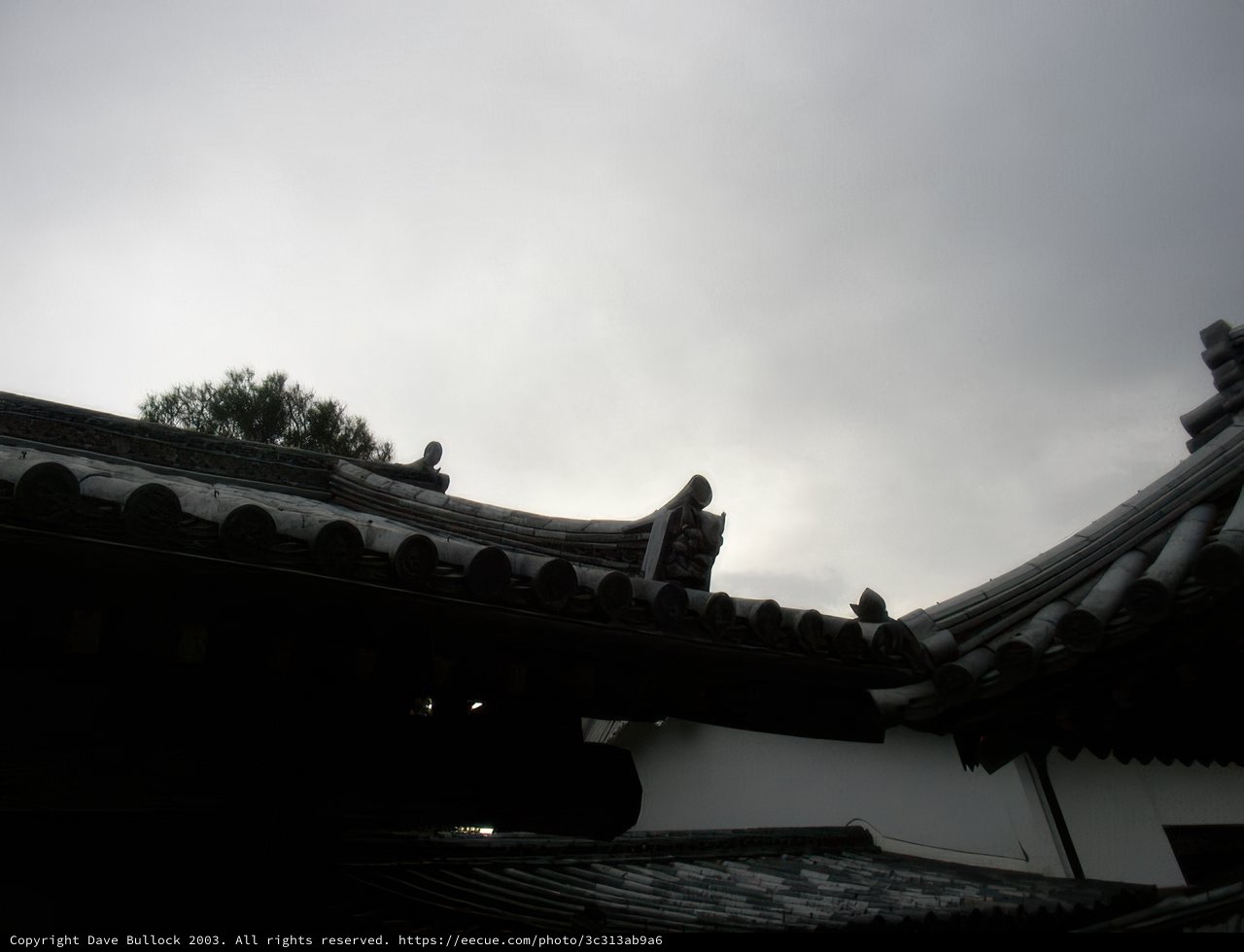 Monastery Roof in the Dark