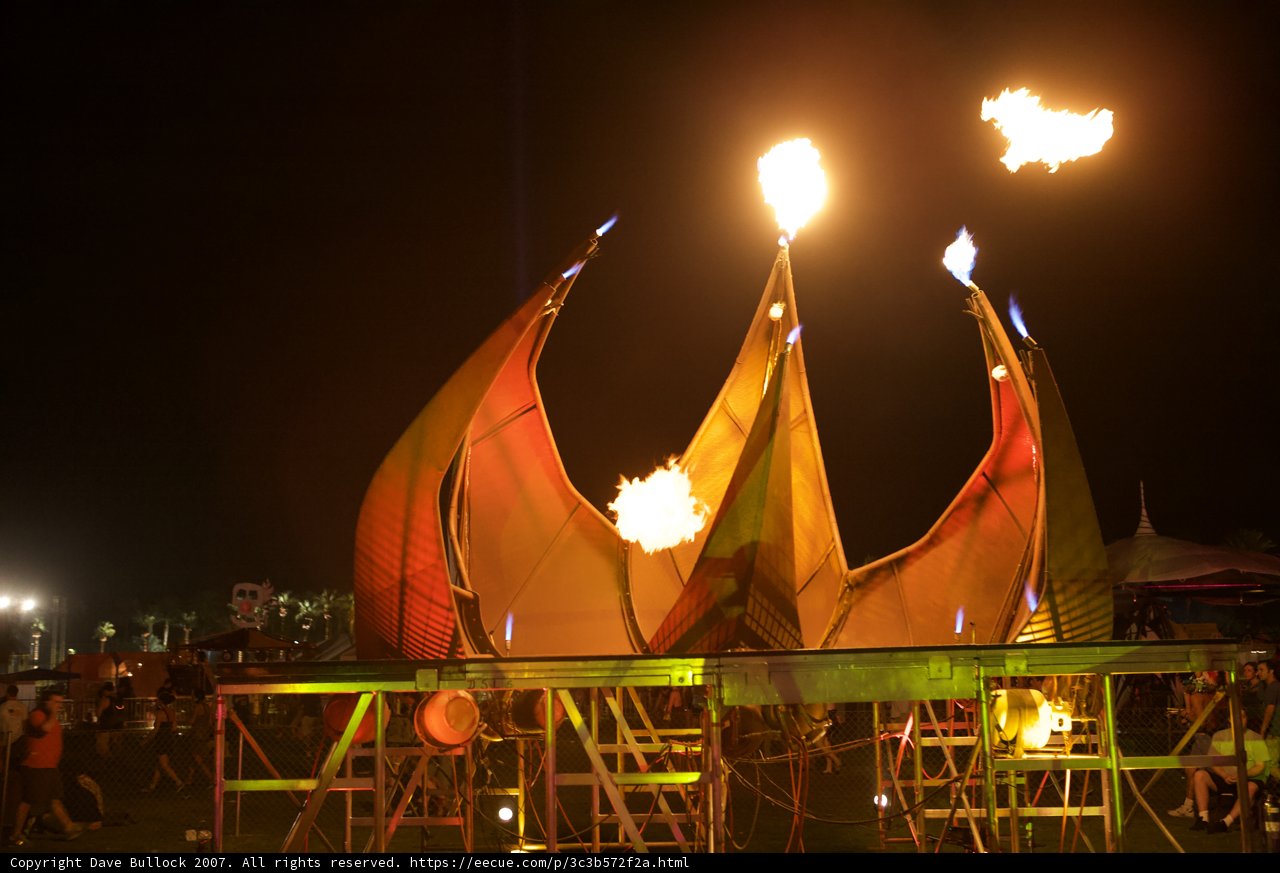 Fiery Fun at Coachella