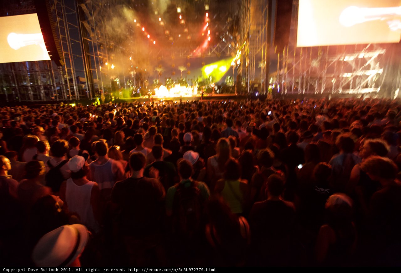 Coachella 2011's Friday Night Rock Concert