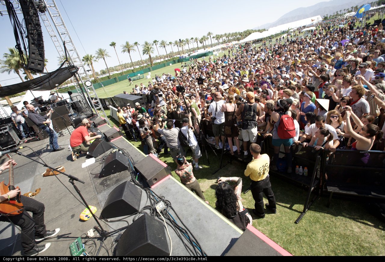 A Spectacular Performance at Coachella 2008