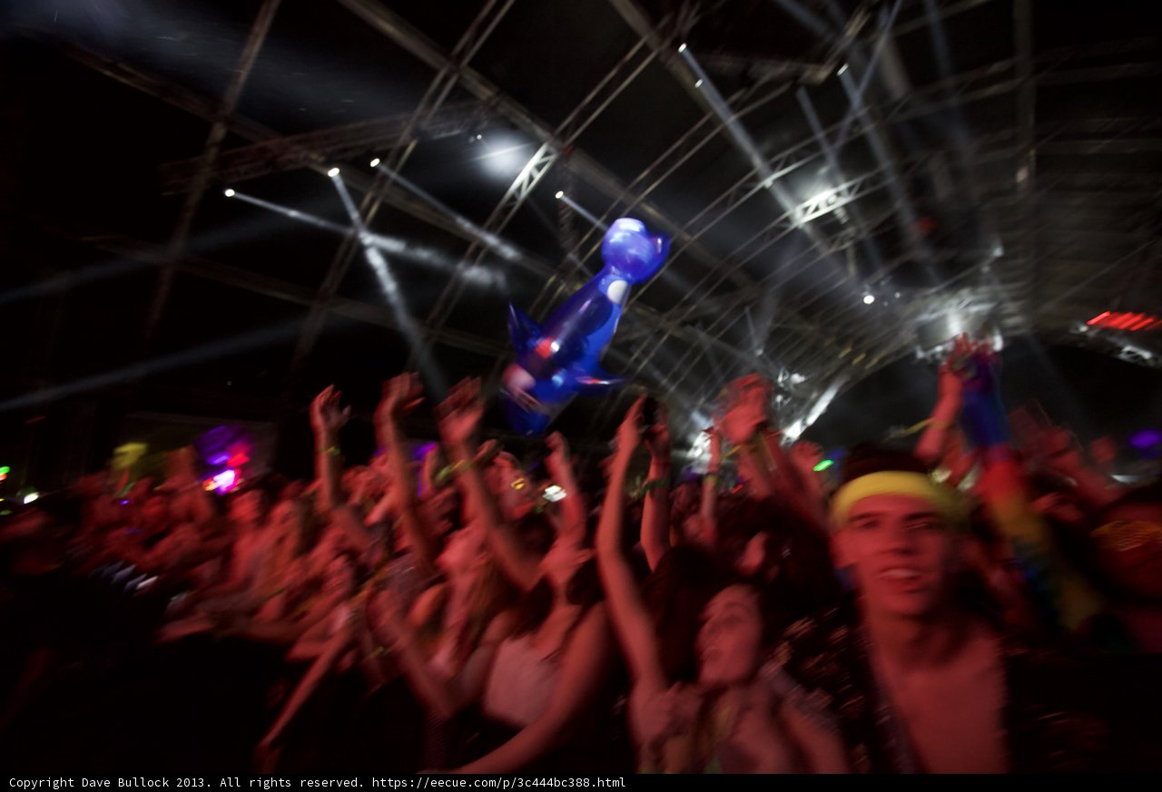 Electric Energy of Coachella Nightlife