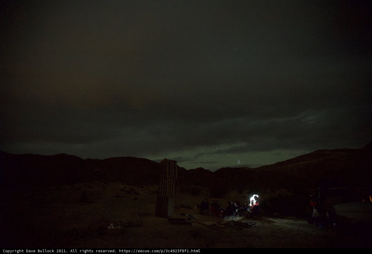 Desert Night Sky
