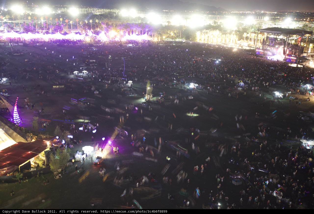 Electric Night at Coachella Festival