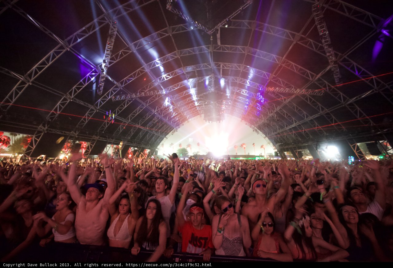 Coachella Nights: Merging Music and Crowds
