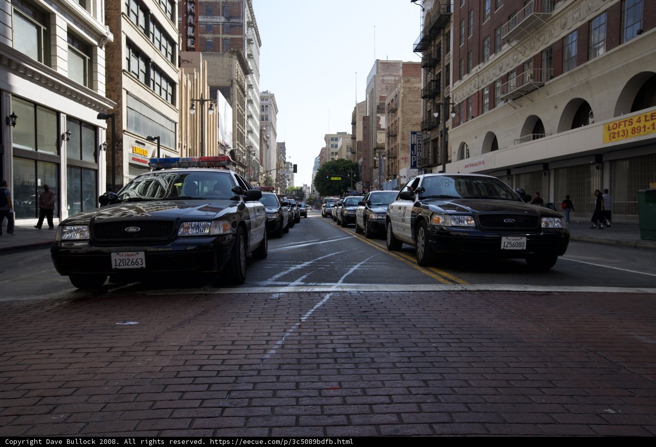 The Busy City Street