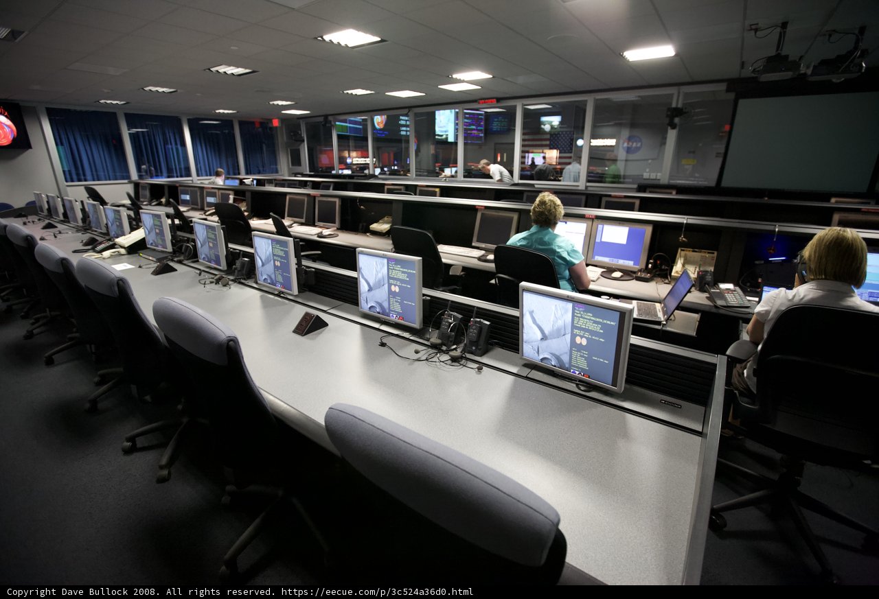 JPL Mission Control Room
