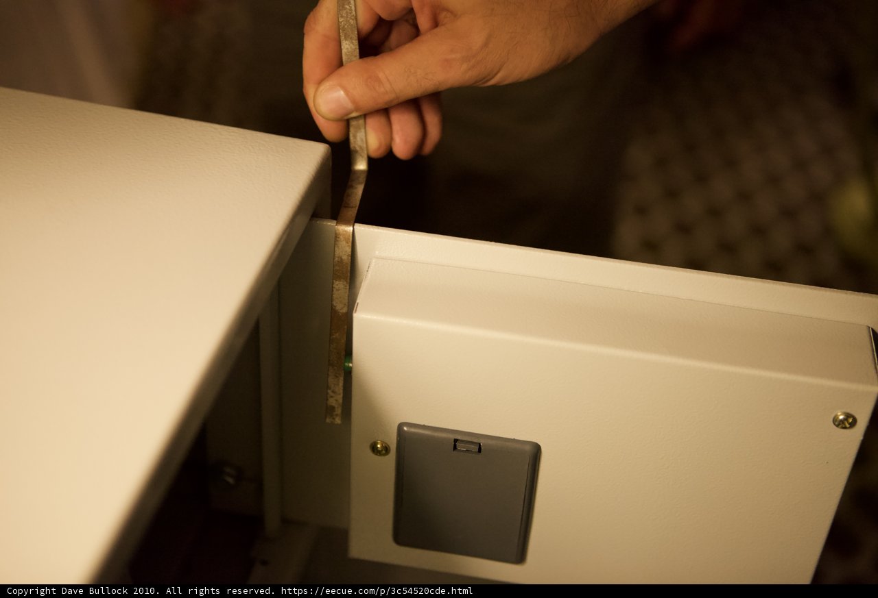 Cabinet Drawer Opened
