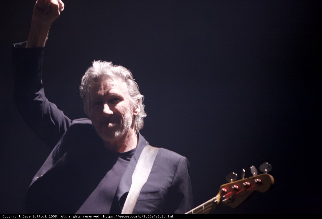 Roger Waters performing "The Wall" in London, June 2014