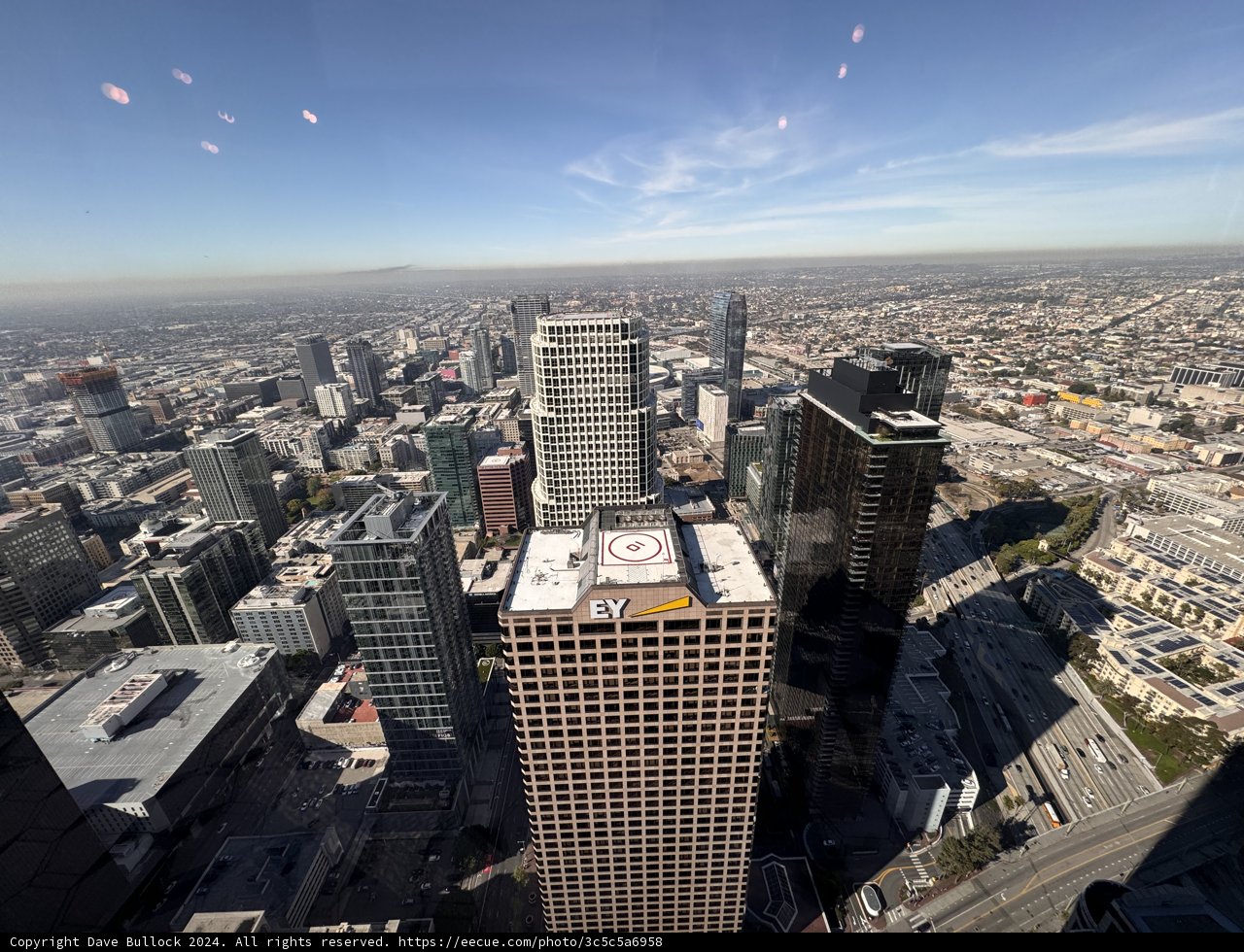 Elevated Perspective: Los Angeles Skyline