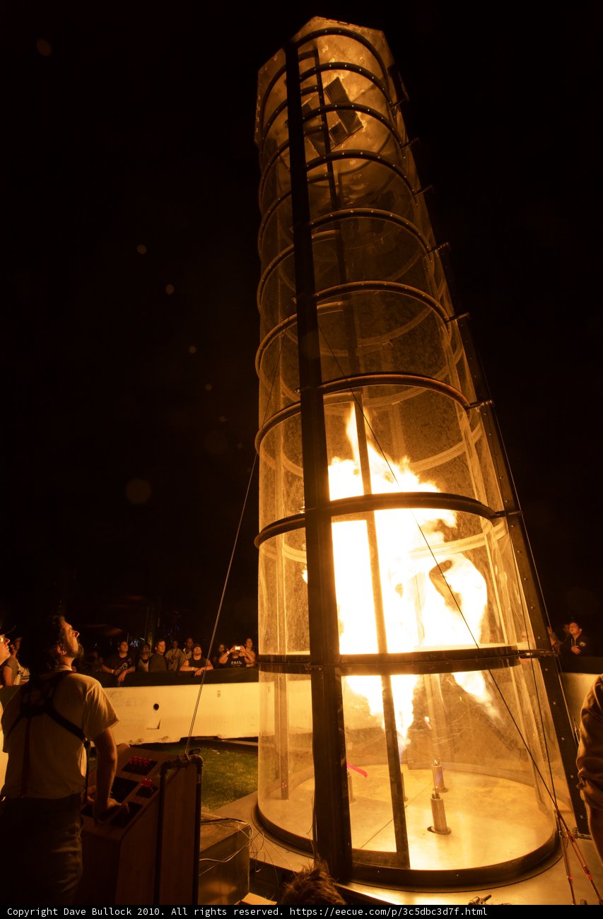 Towering Flames