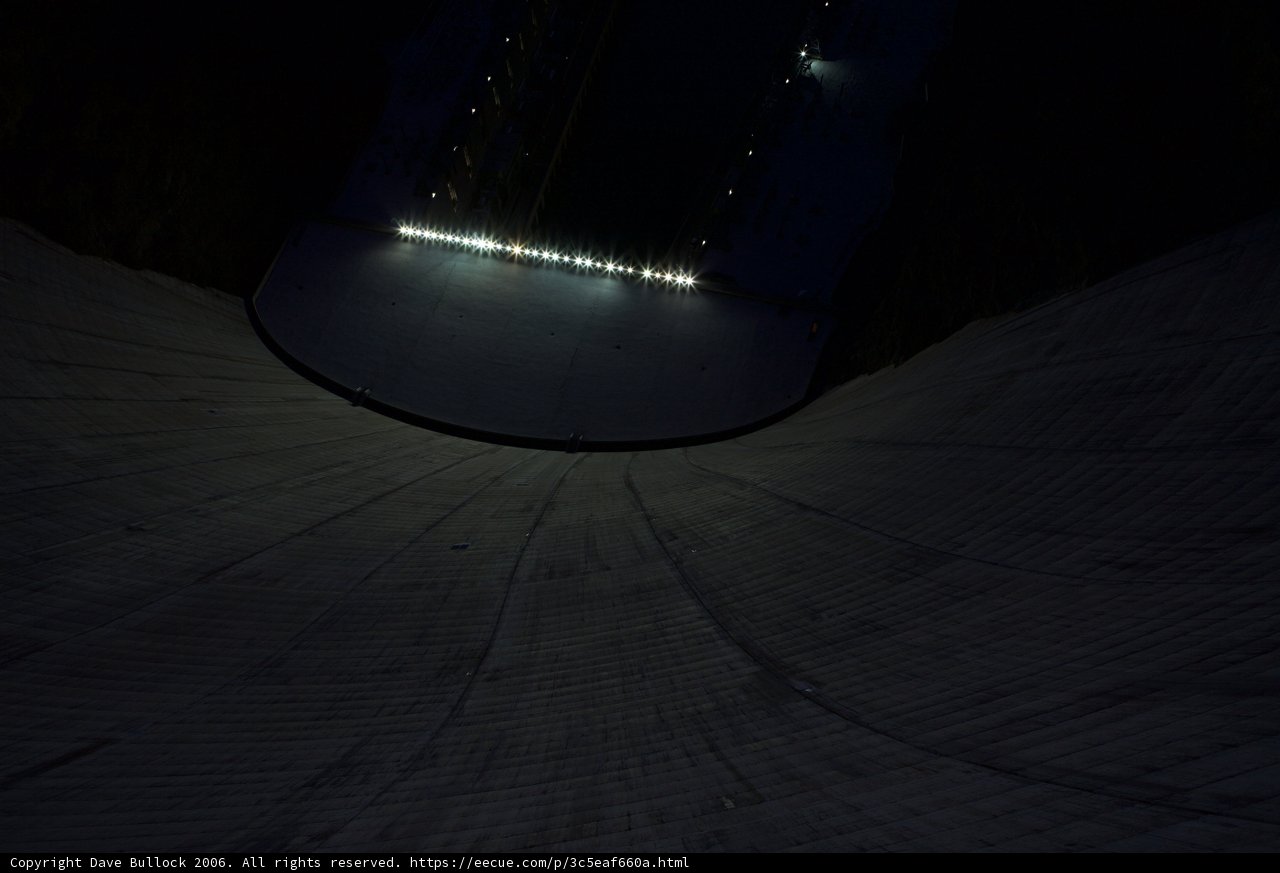 Night Lighting Through the Tunnel