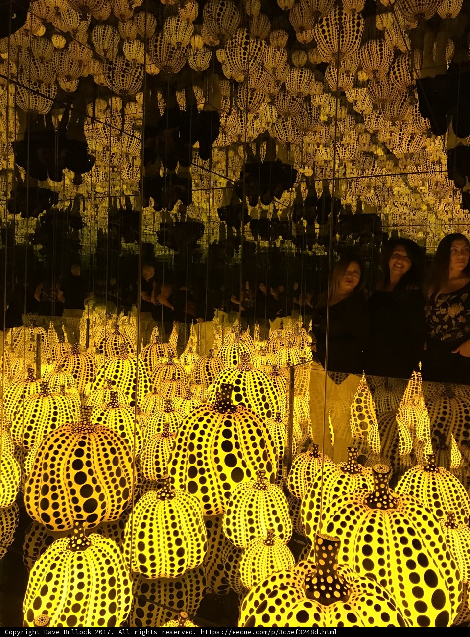 The Yellow and Black Sphere Room