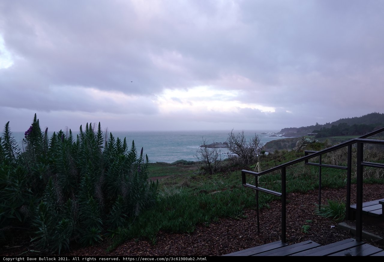 Ocean View from Jenner Hillside