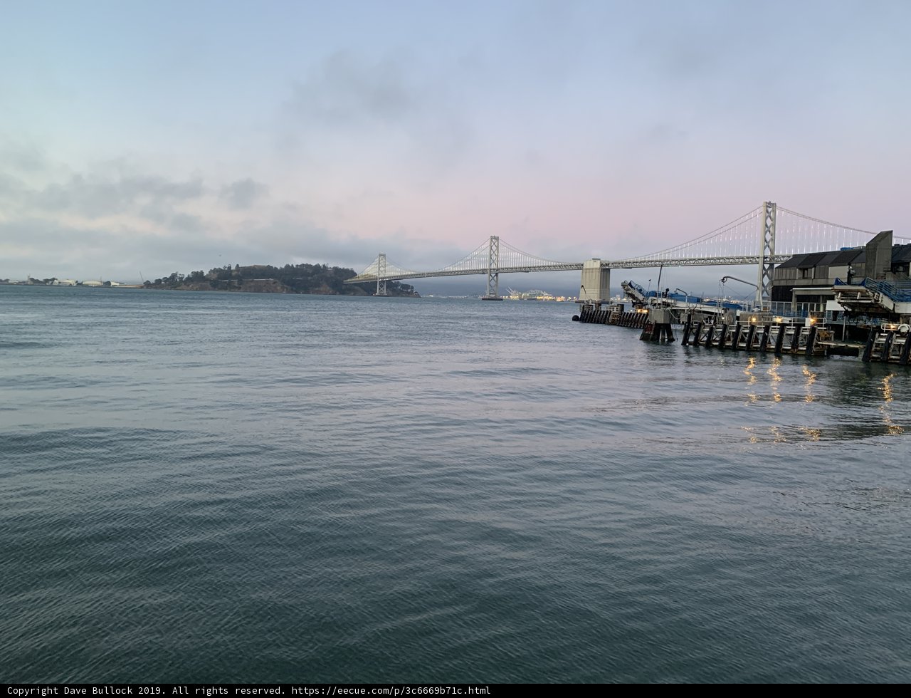 Bay Bridge at Sunset