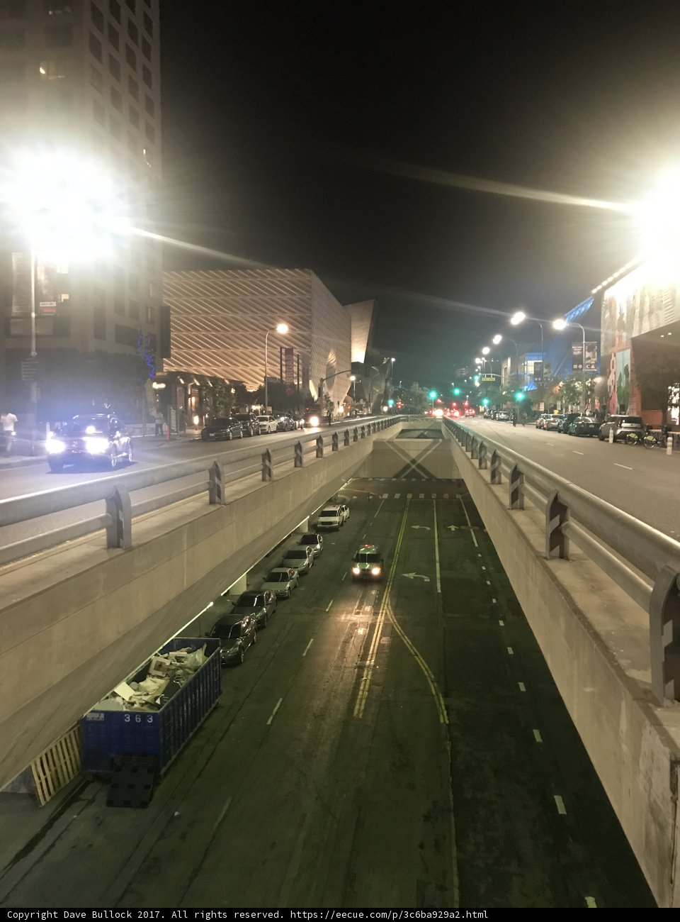 Hustle and Bustle of the LA Freeway