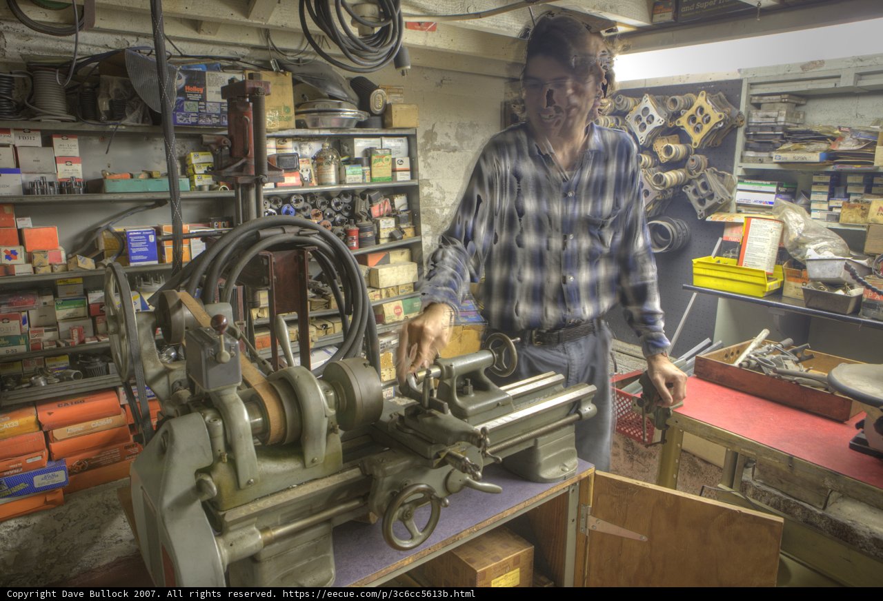 Working on the Machine