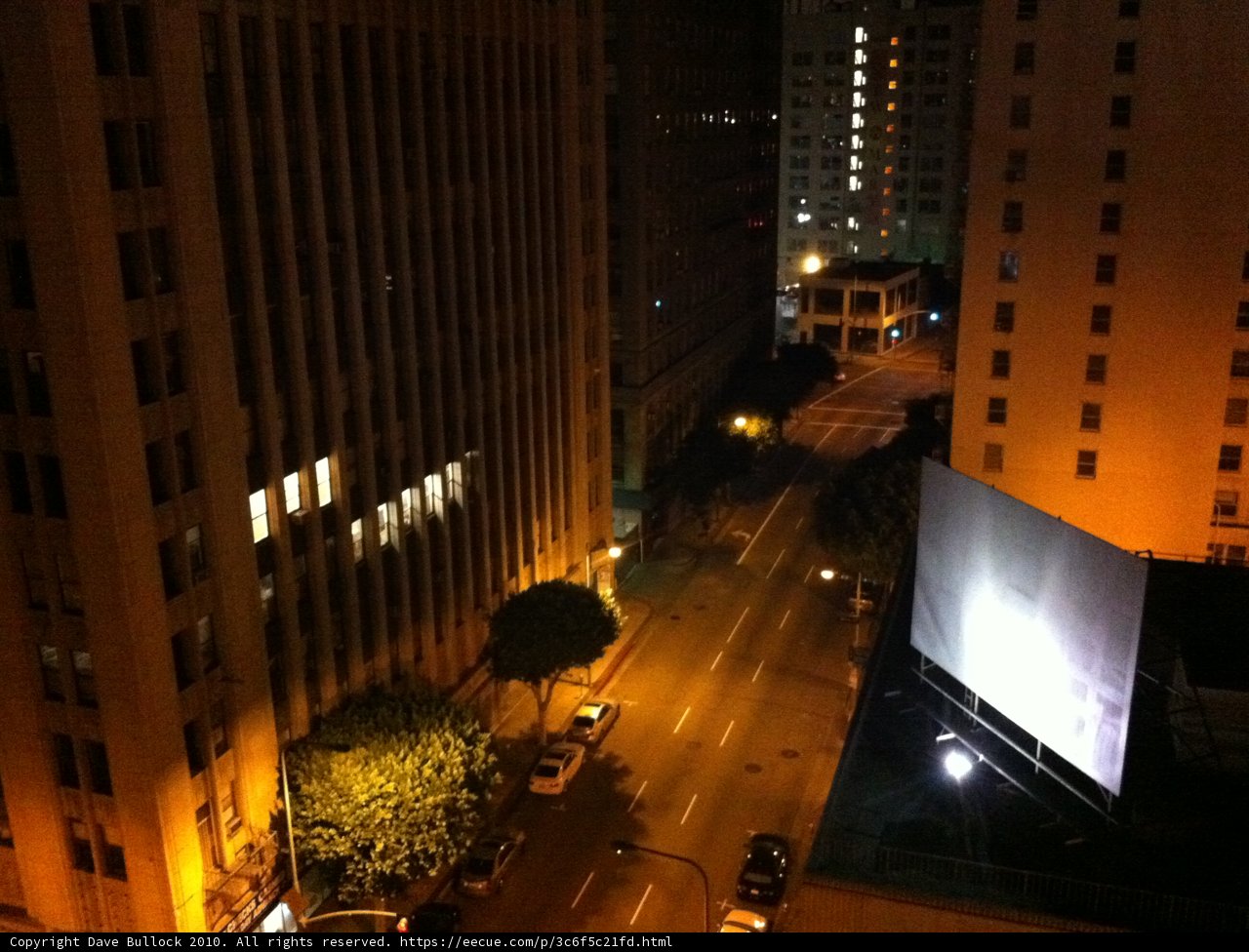 The Metropolis Cinema Building Screen