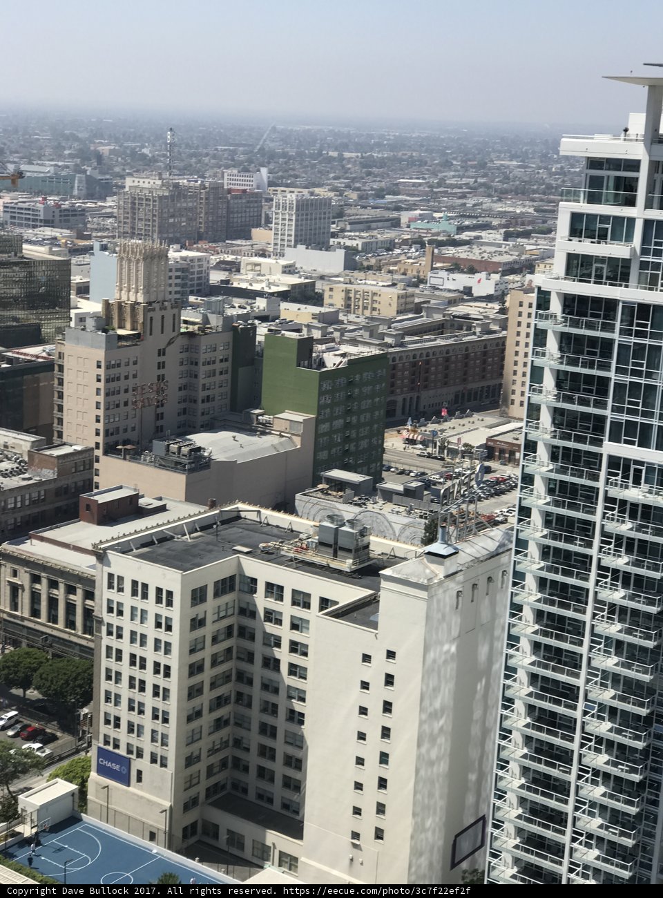 City Skyline from Above