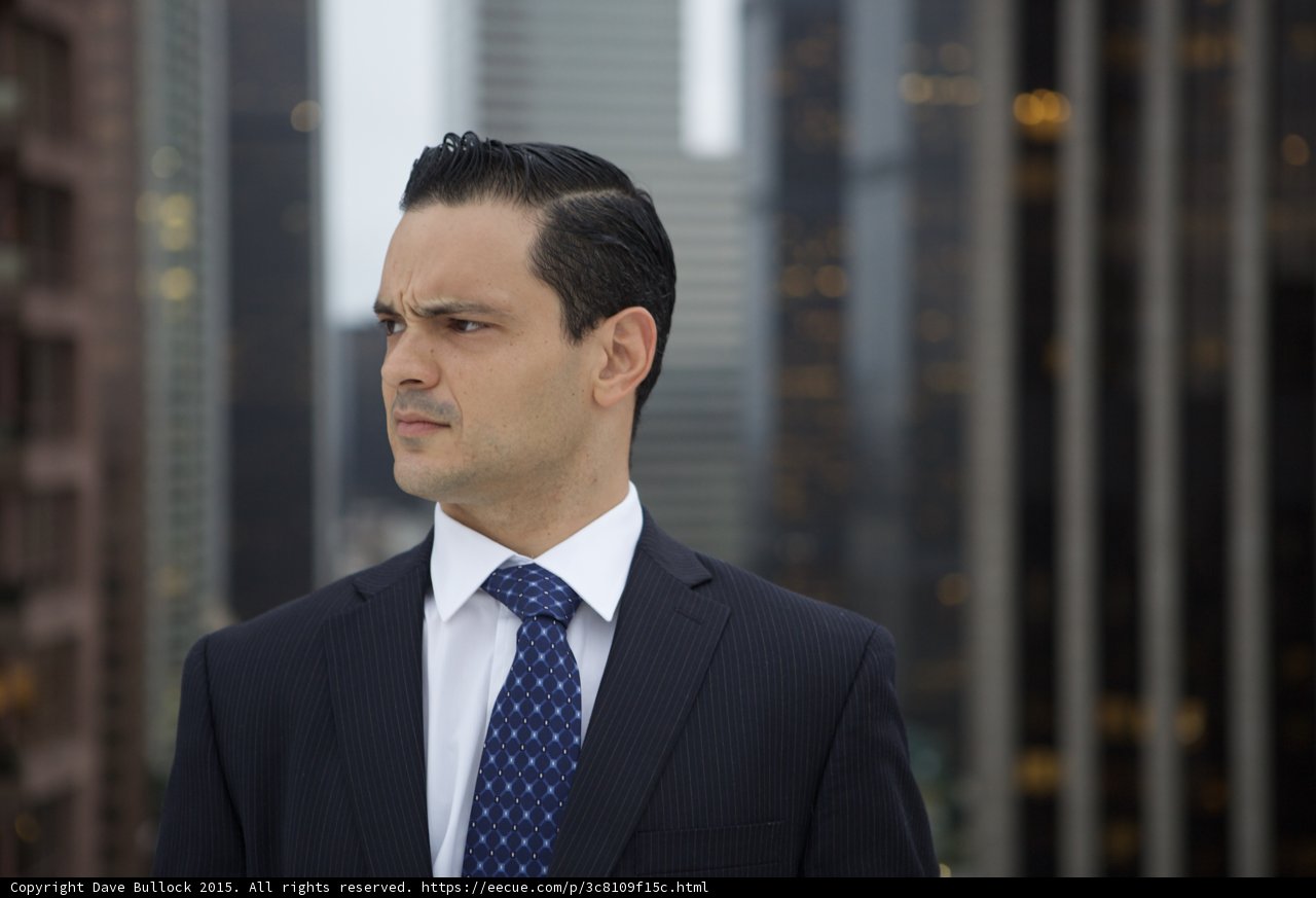 A Businessman Contemplating His Future