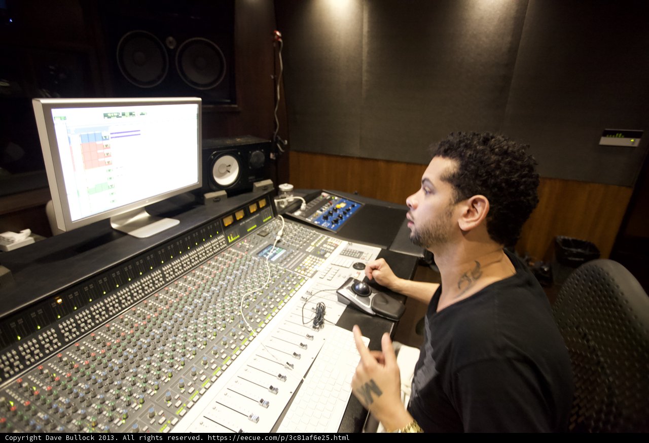 Recording Session in the Studio