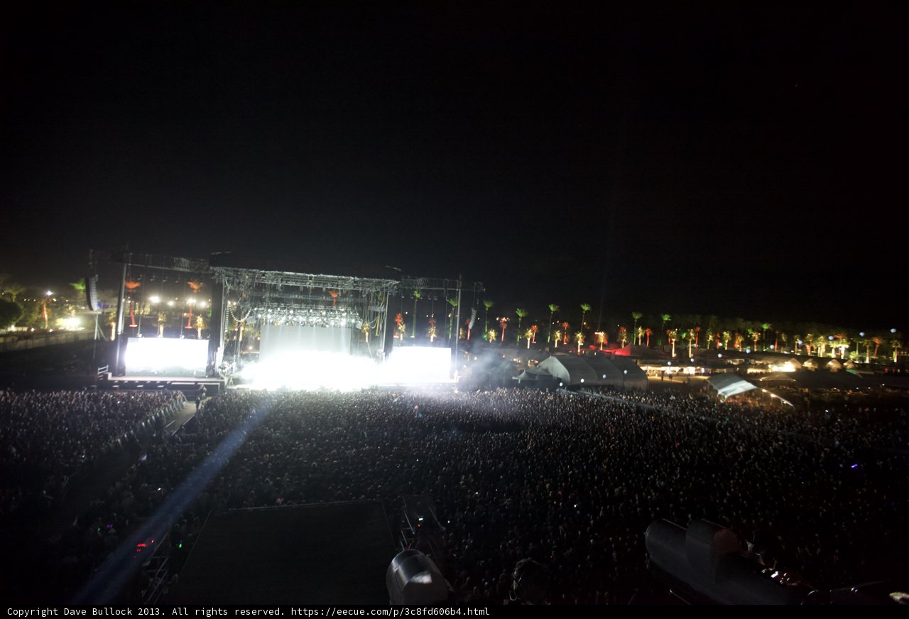 Nighttime Revelry at Coachella