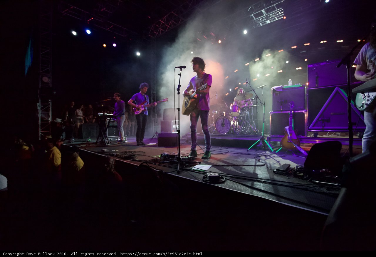 Rocking the Stage with Smoke