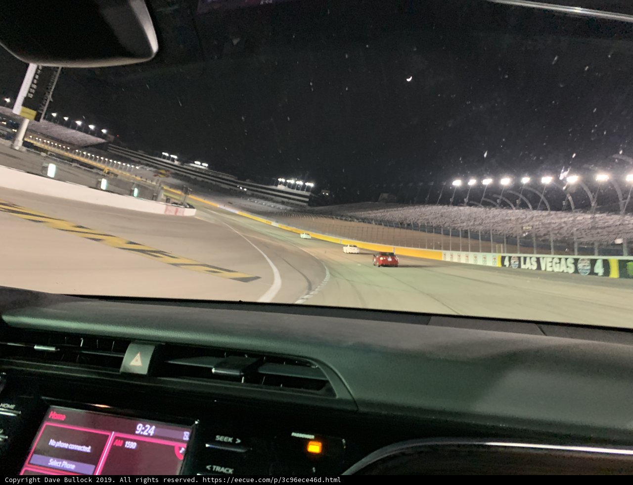 Night Drive at Las Vegas Motor Speedway