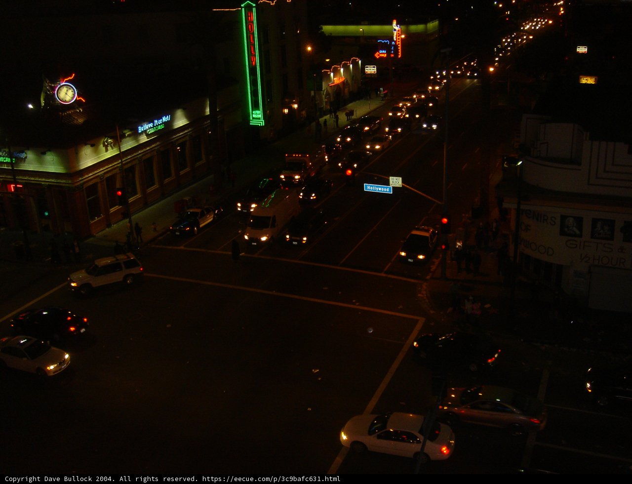Bustling Metropolis at Night