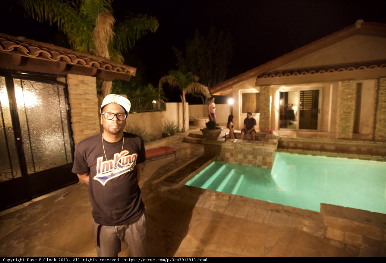 Nighttime Oasis