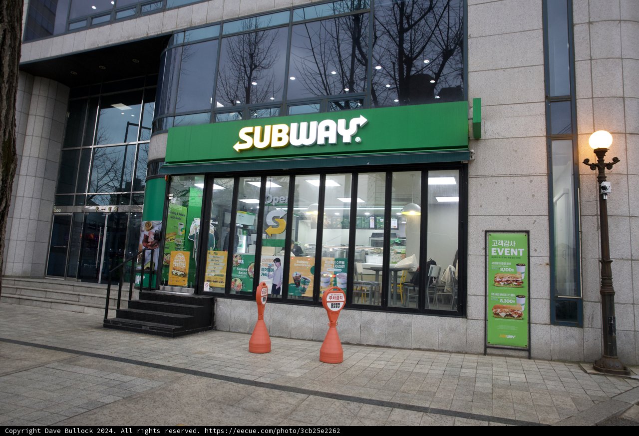 Urban Escape: The Vibrant Scene at a Korean Subway Store