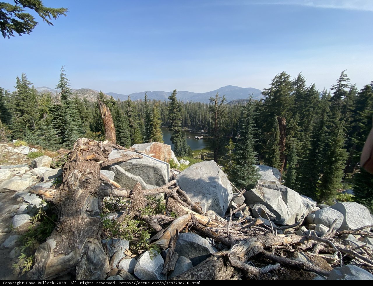 Scenic View from Desolation Wilderness