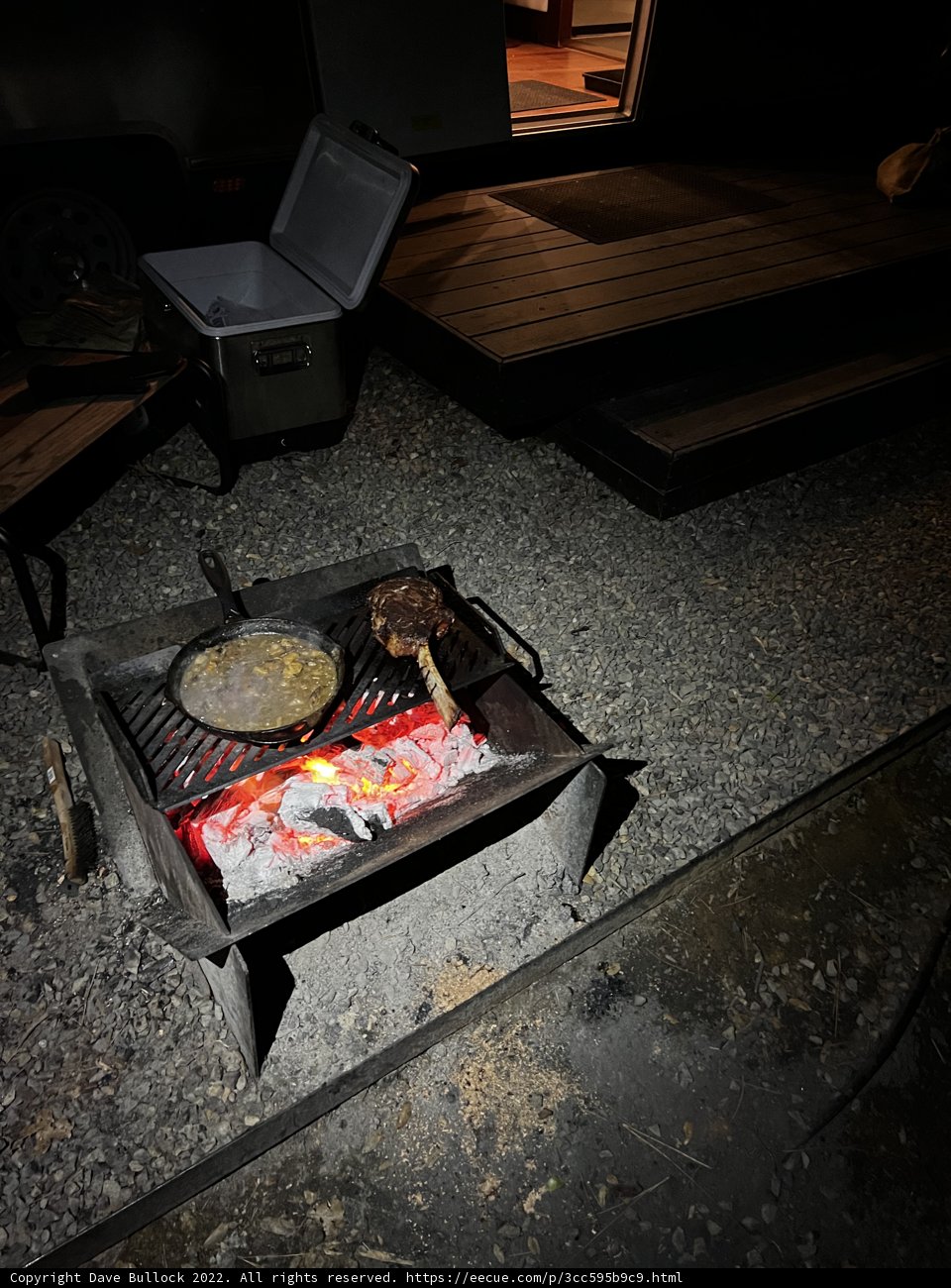 Grilling in the Sierra National Forest