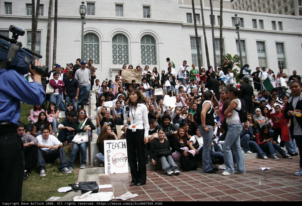 School Walkout Protesters Stand Strong