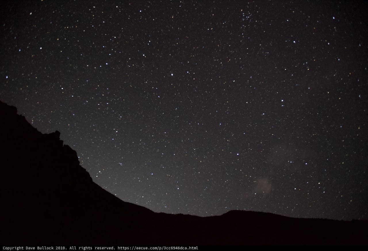 Starry Night Sky